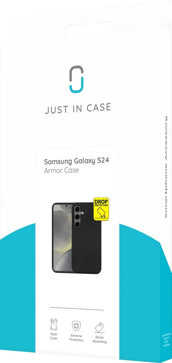 Just in Case Hoesje Samsung Galaxy S24 8436610 - Zwart