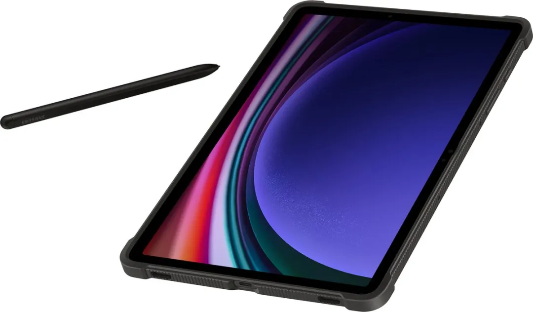 Samsung Galaxy Tab S9 EF-RX710CBEGWW Outdoor Cover - Zwart