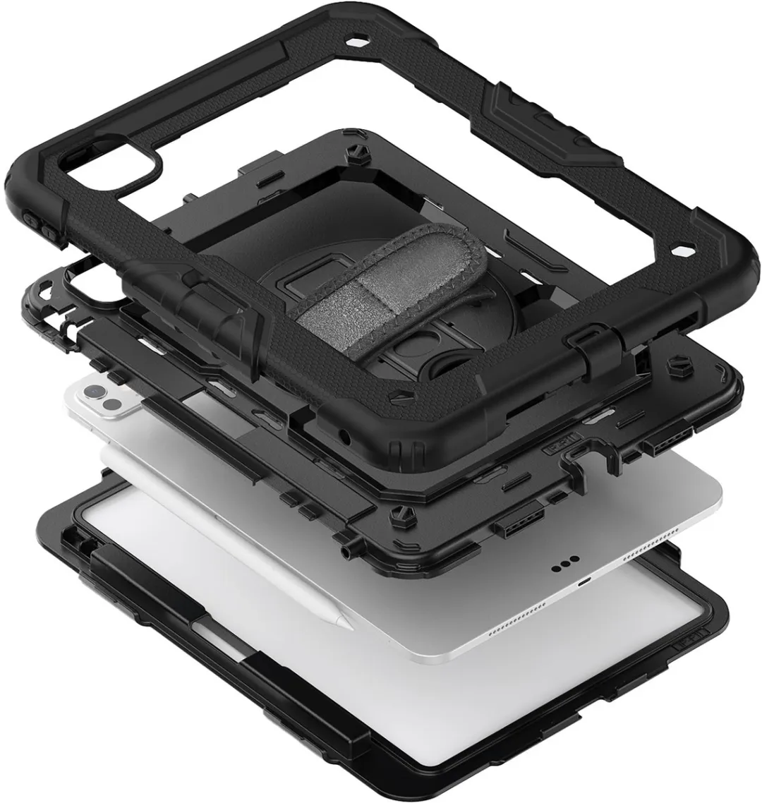 Just in Case iPad Pro 11 (2024/2025) M4/M5 Hoes - Zwart - afbeelding 6 van 6