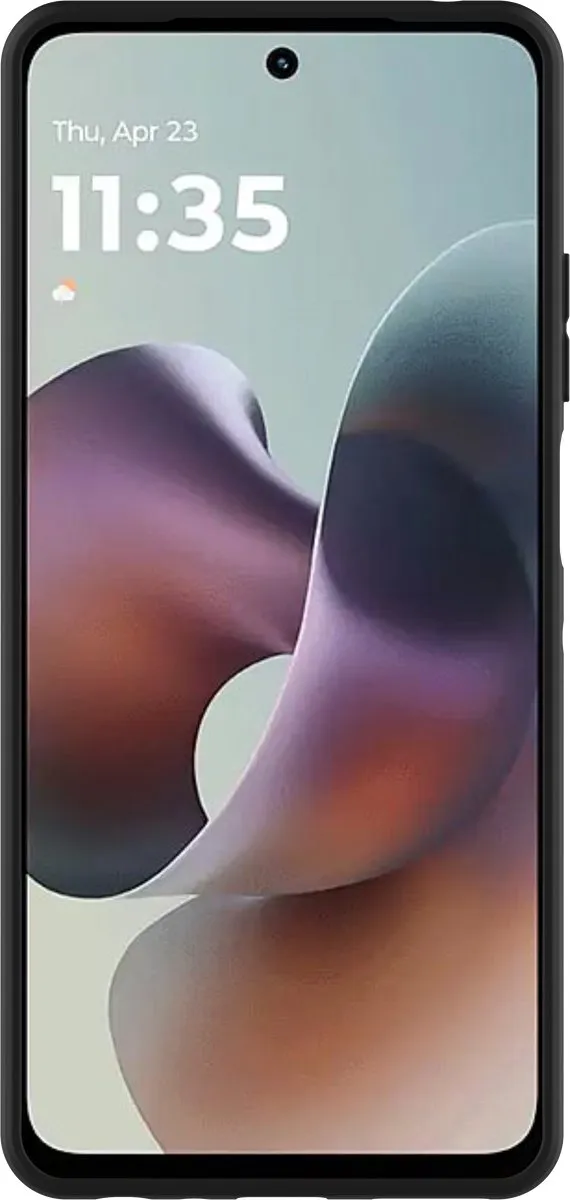 Just in Case Moto G56 Hoesje met Koord MMT2766KL1L - Zwart