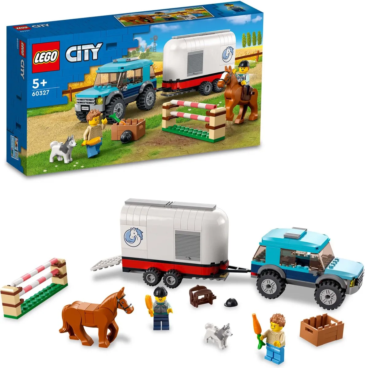 LEGO City Paardentransportvoertuig 60327 - Multikleur - afbeelding 2 van 6
