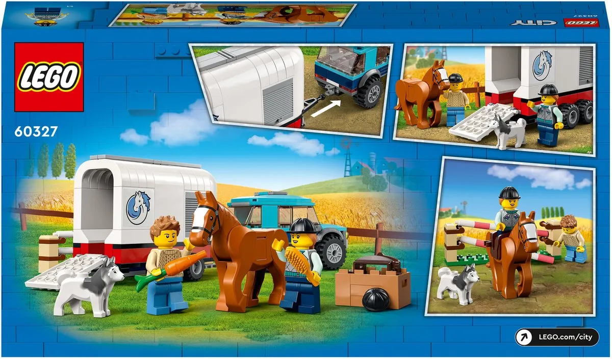 LEGO City Paardentransportvoertuig 60327 - Multikleur - afbeelding 5 van 6