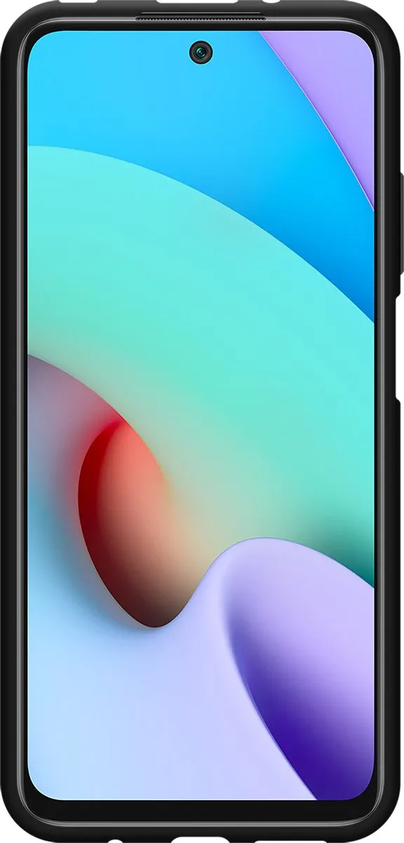 Just in Case Hoesje Xiaomi Redmi 10 2022 - Zwart