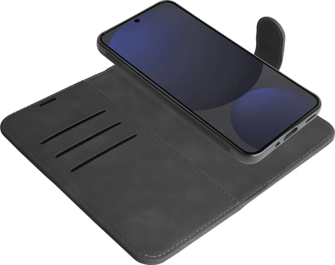Just in Case Samsung Galaxy S24 FE Hoesje 8503190 - 3 Pasjes - Zwart