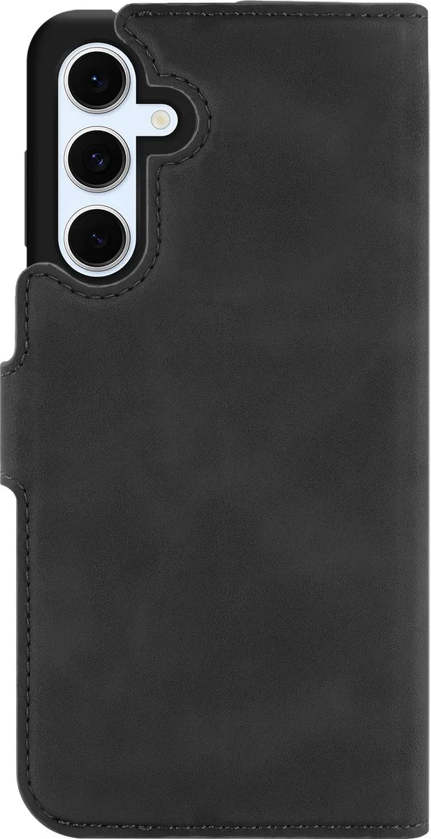 Just in Case Samsung Galaxy S24 FE Hoesje 4 Pasjes - Zwart