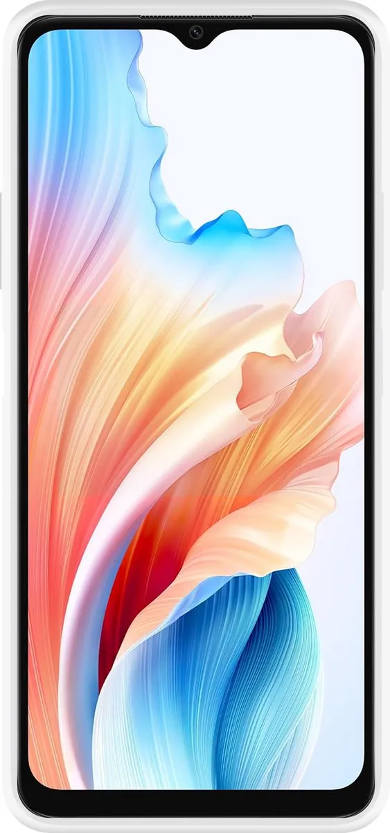 Just in Case Oppo A18/A38 Siliconen Hoesje - Transparant - afbeelding 6 van 6