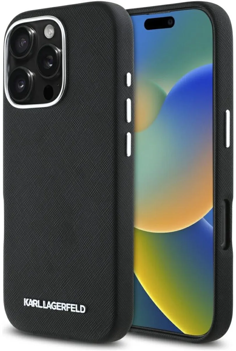 Karl Lagerfeld Saffiano iPhone 16 Pro Max Hoesje CG250010999