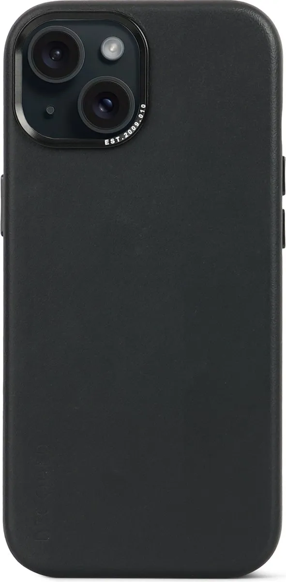 Decoded Leren Hoesje iPhone 15 D24IPO15BC1BK