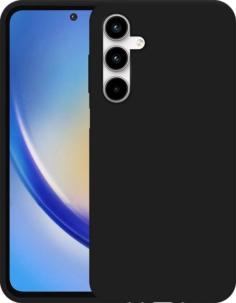 Just in Case Hoesje Samsung Galaxy A35 - Flexibel - Zwart - MPN 8446572