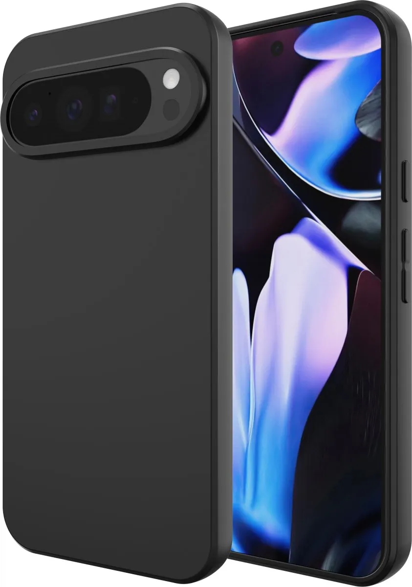 Just in Case Google Pixel 10 Pro XL Hoesje met Koord - Zwart