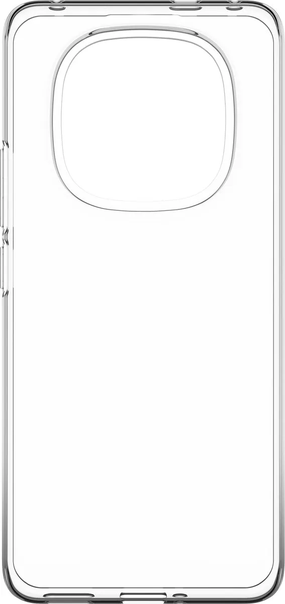 Just in Case Hoesje Xiaomi Redmi Note 14 Pro Plus 5G - Siliconen - Transparant - afbeelding 6 van 6