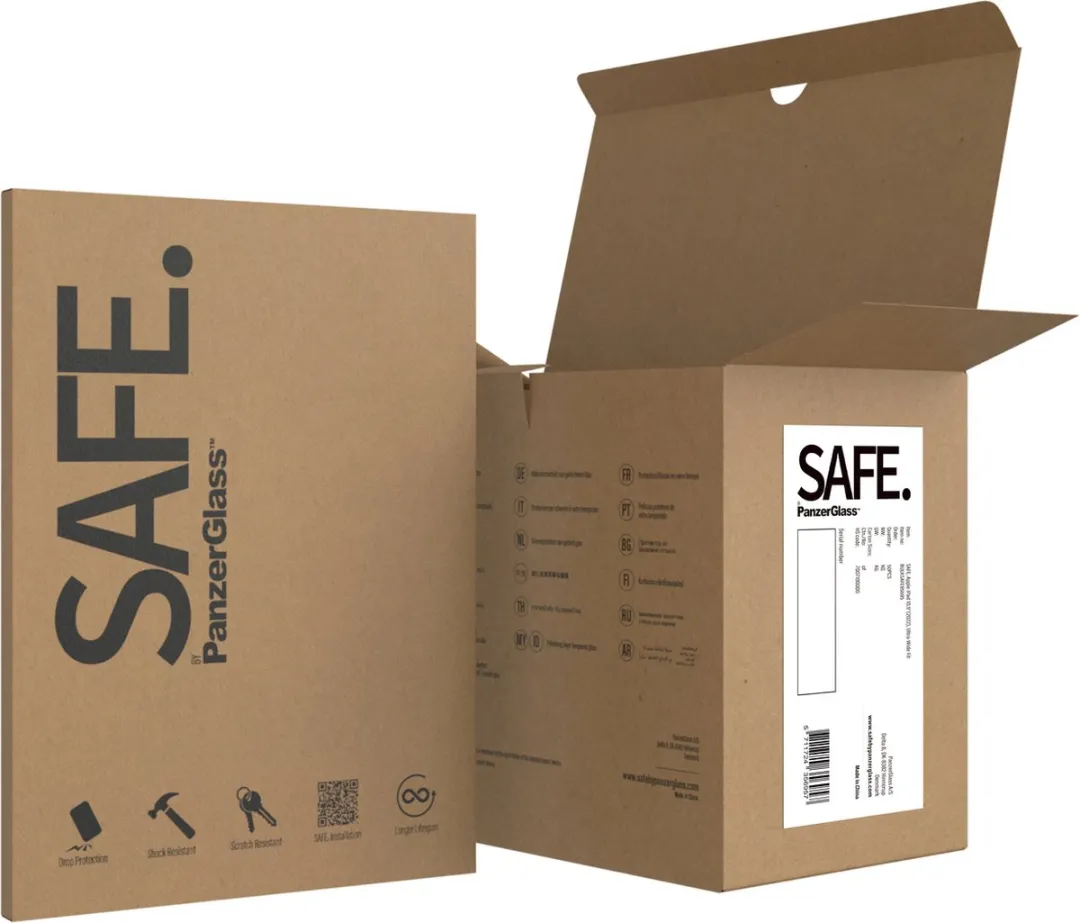 PanzerGlass SAFE. iPad Air 11" (2024-2026) Schermbeschermer - 50 Stuks