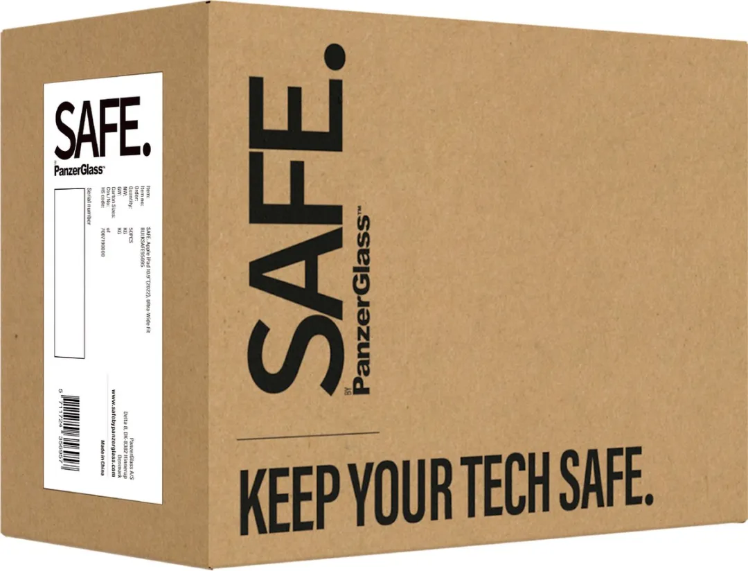 PanzerGlass SAFE. iPad Air 11" (2024-2026) Schermbeschermer - 50 Stuks