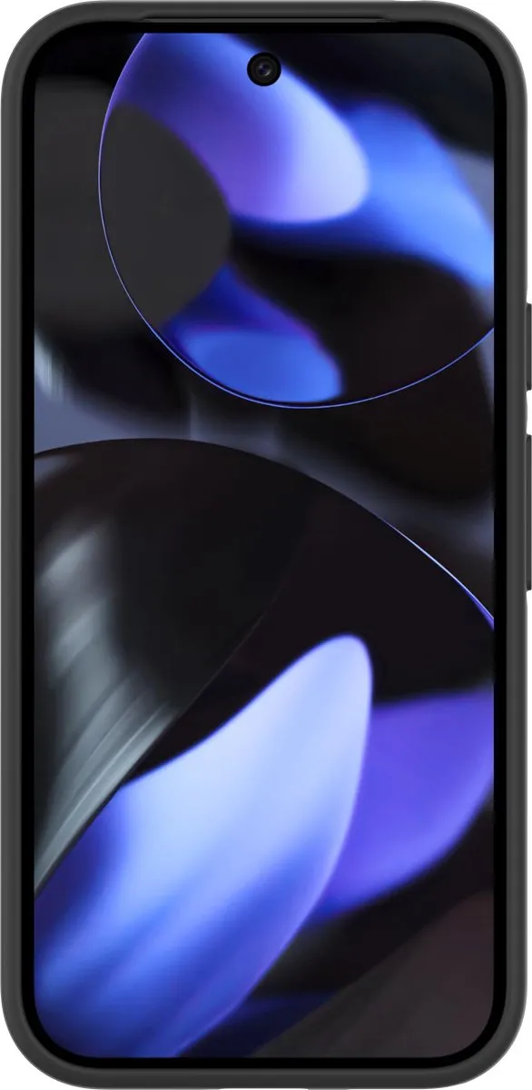 Just in Case Hoesje Google Pixel 9a Siliconen - Zwart