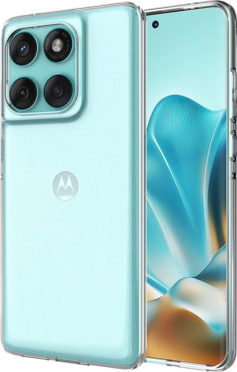 Just in Case Hoesje Motorola Edge 60-serie - Transparant