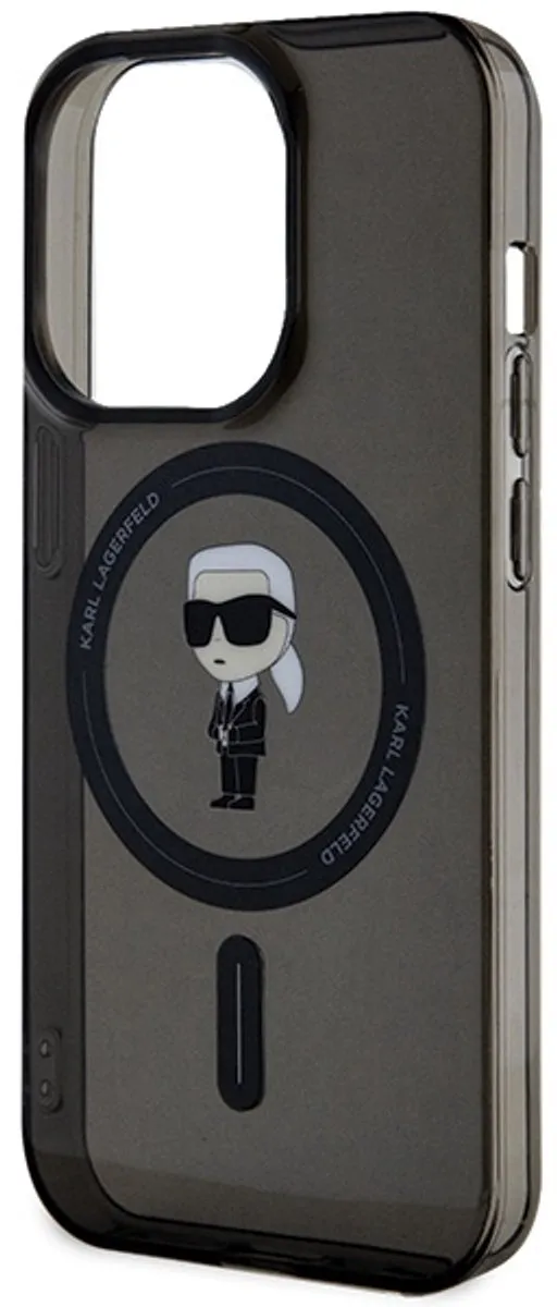 Karl Lagerfeld MagSafe iPhone 14 Pro Max Hoes - 3666339162146 - Zwart