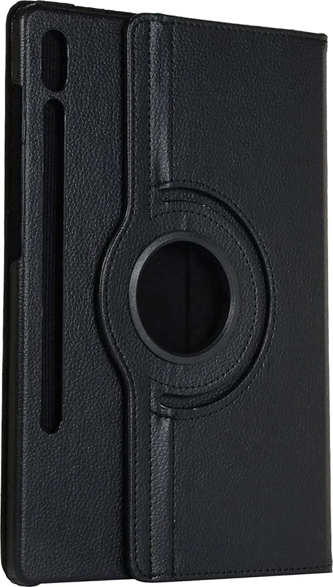 Just in Case Galaxy Tab S10 FE Plus Hoes 12" - 360° Draaibaar - Zwart
