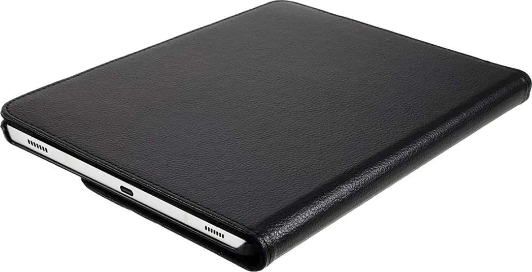 Just in Case Galaxy Tab S10 FE Plus Hoes 12" - 360° Draaibaar - Zwart