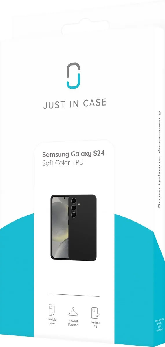 Just in Case Hoesje Samsung Galaxy S24 8436511 - Zwart