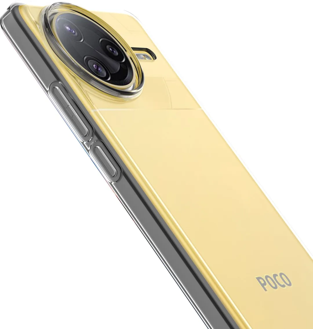 Just in Case Siliconen Hoesje Xiaomi Poco F7 Ultra - Transparant 8510587