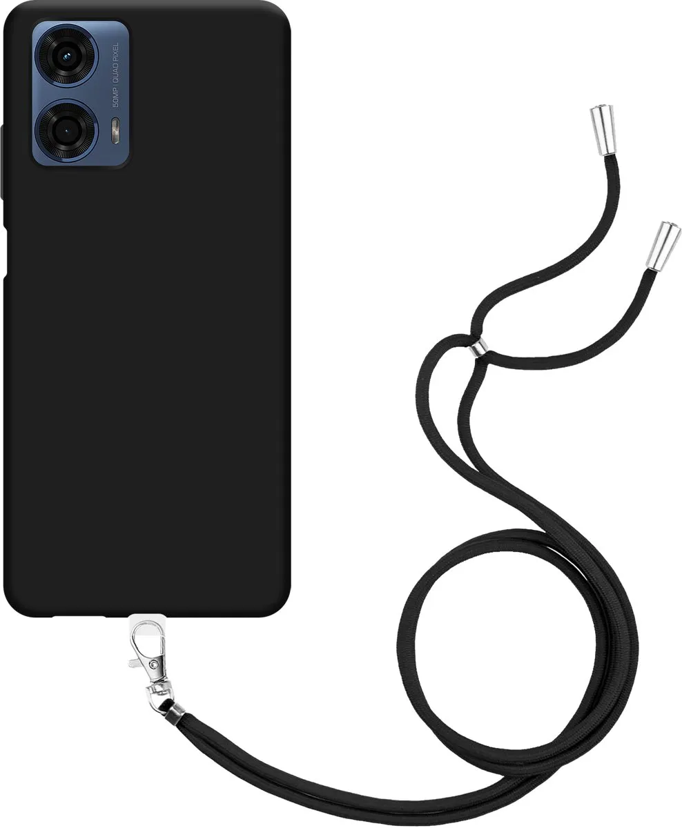 Just in Case Moto G04/G24 Hoesje met Koord