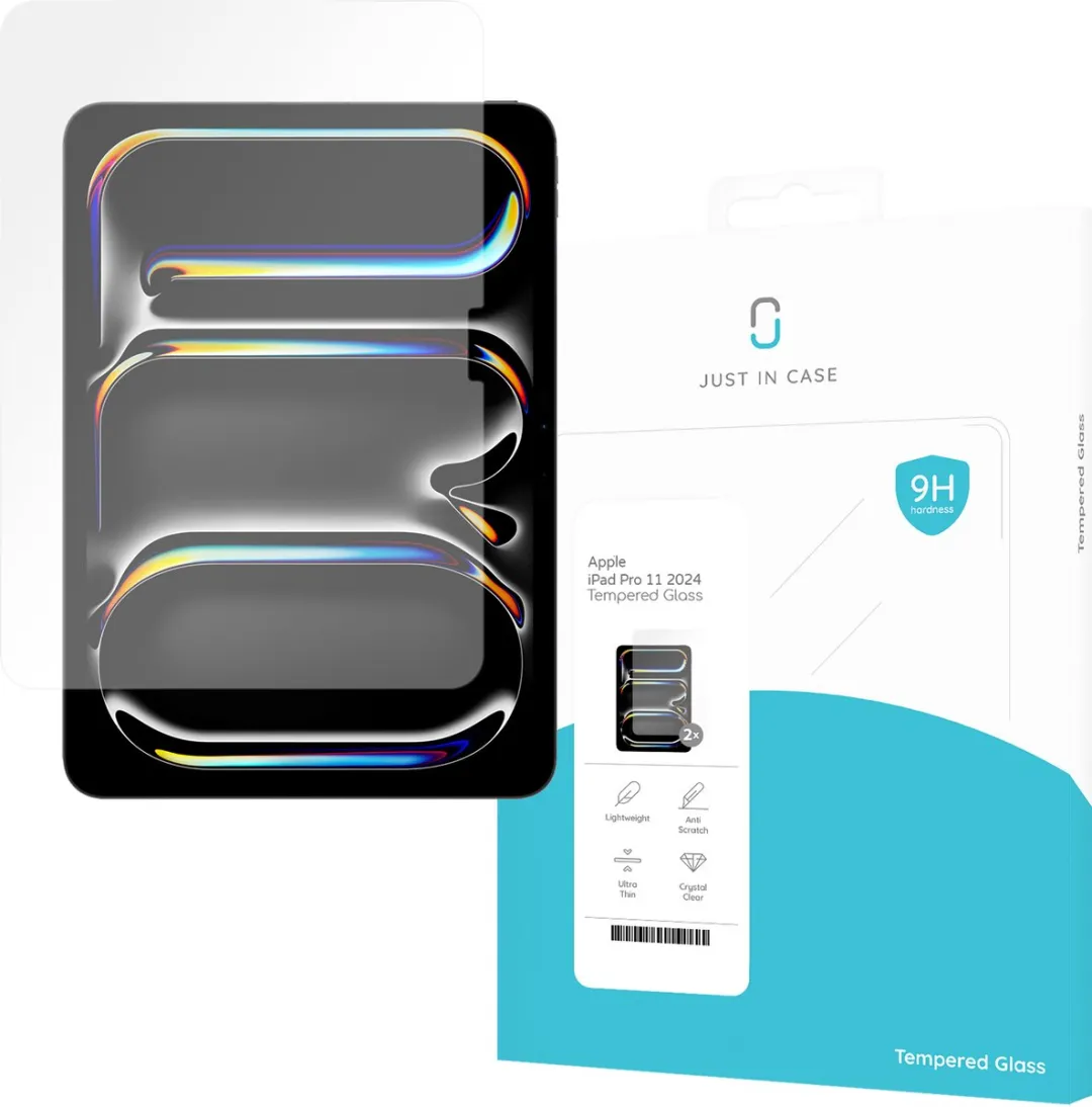 Just in Case Screenprotector Apple iPad Pro 11 Glas
