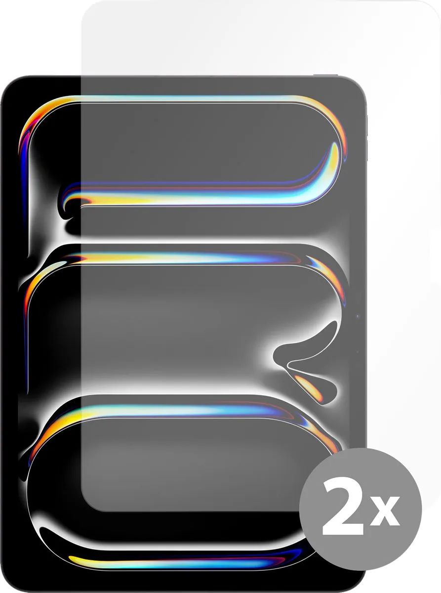 Just in Case Screenprotector Apple iPad Pro 11 Glas - 2 Stuks