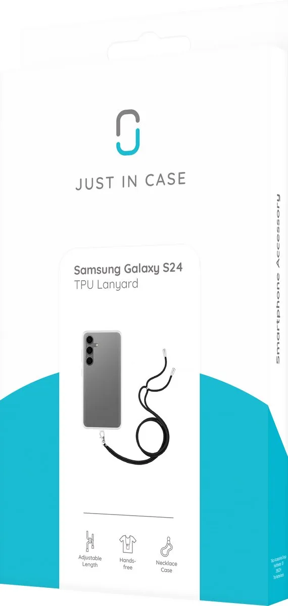 Just in Case Hoesje Galaxy S24 8436870 - Transparant