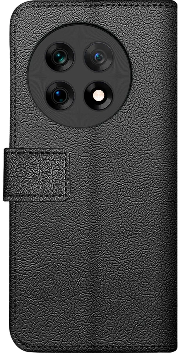 Just in Case Bookcase Classic Hoesje OnePlus 13 - 2 Pasjes - Zwart - afbeelding 6 van 6