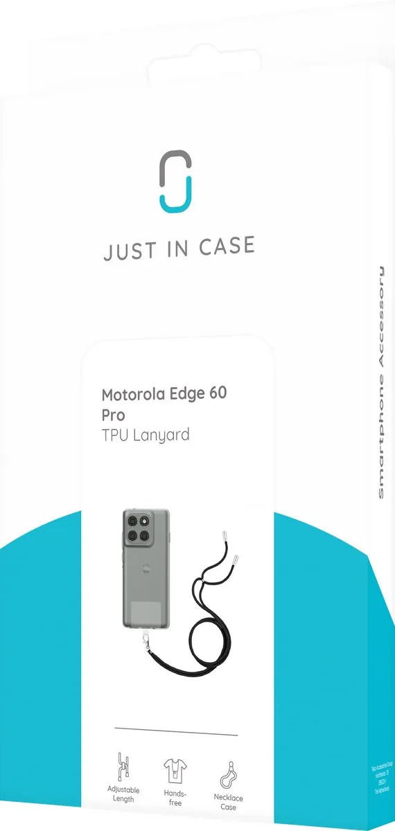 Just in Case Hoesje Motorola Edge 60 Pro 8511362 - Transparant