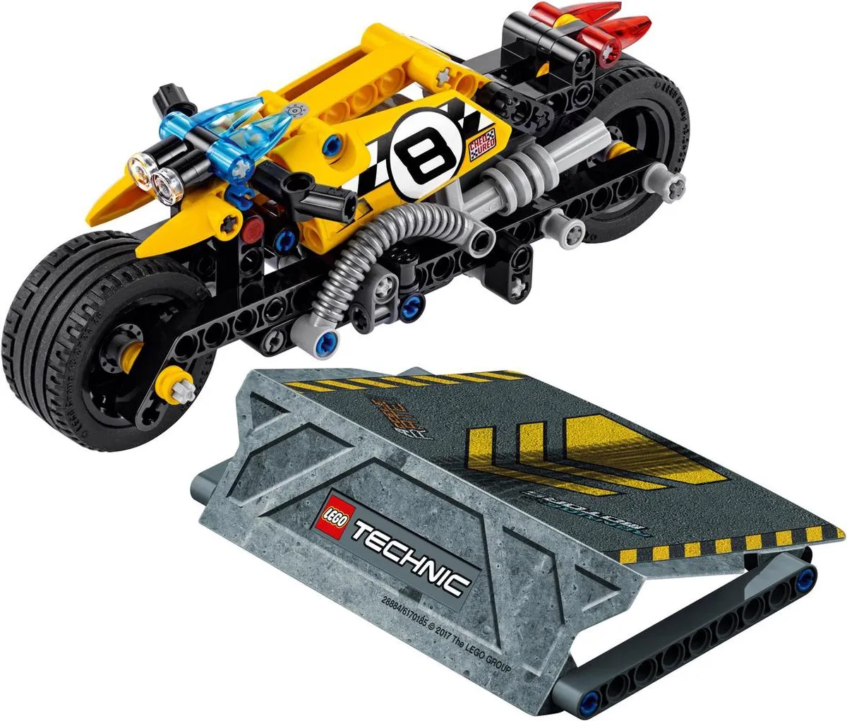 LEGO Technic Stuntmotor 42058 - 140 Stukken - Zwart