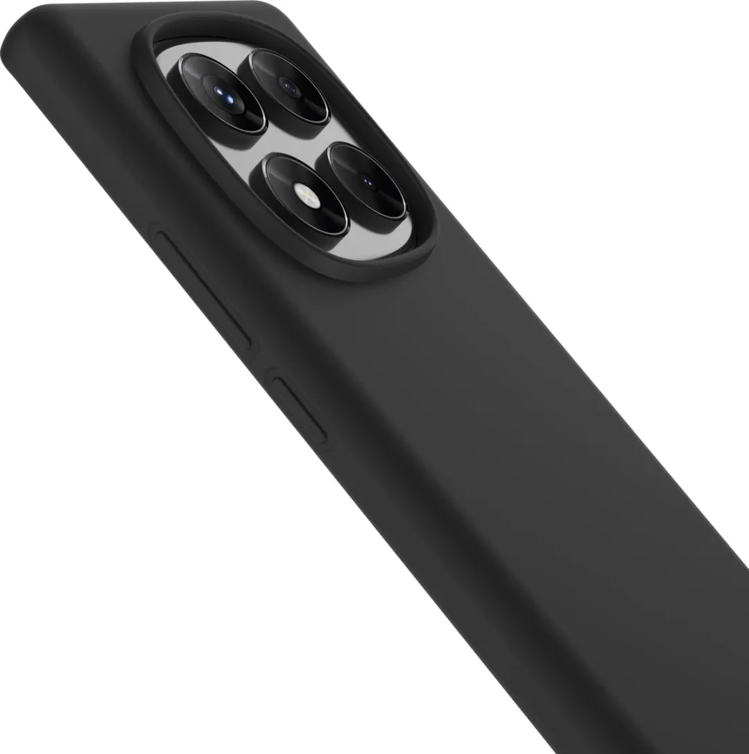 Just in Case Hoesje Xiaomi Redmi Note 14 Pro 5G - Siliconen - Zwart