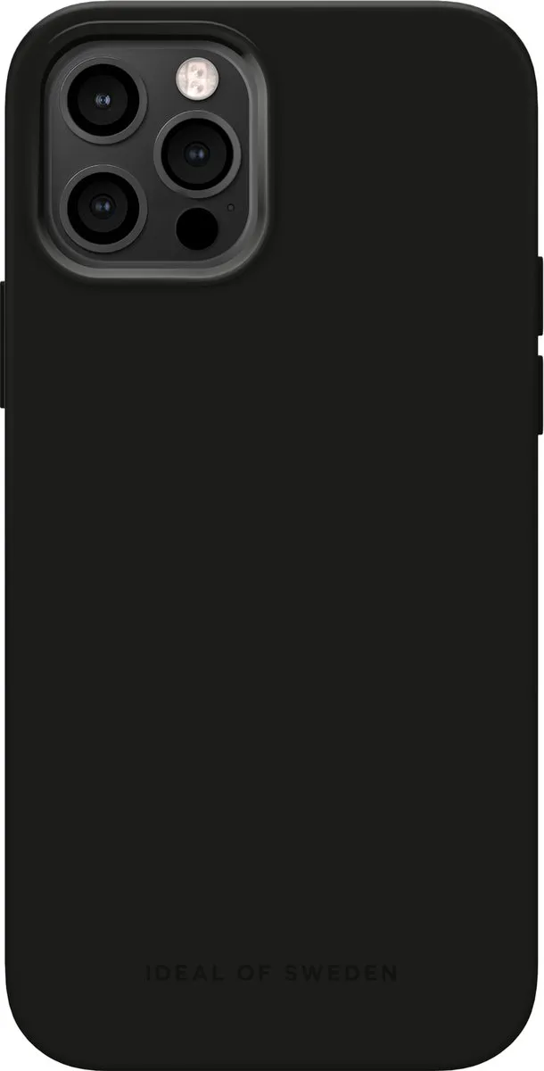 iDeal of Sweden iPhone 12/12 Pro Silicone Hoesje - Zwart