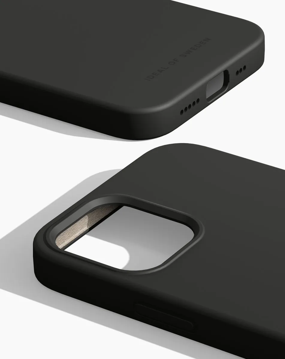iDeal of Sweden iPhone 12/12 Pro Silicone Hoesje - Zwart - afbeelding 4 van 5