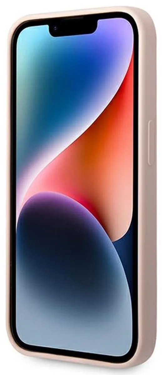 Karl Lagerfeld Choupette Siliconen Hoesje iPhone 14 Pro Max - Roze