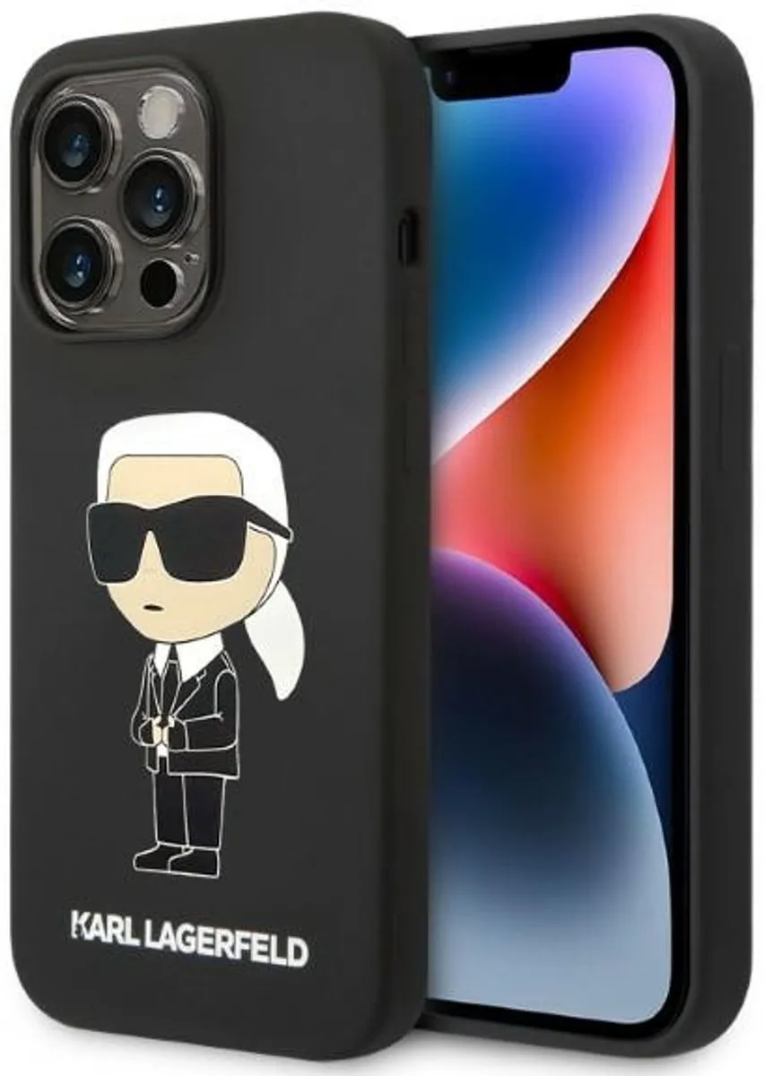 Karl Lagerfeld iPhone 14 Pro Max Siliconen Hoes