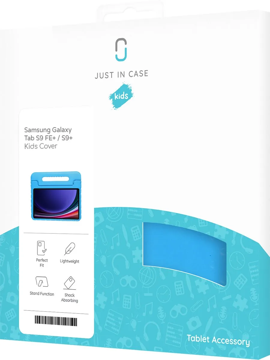 Just in Case Kinderhoes Samsung Galaxy Tab S10+/S9 FE+/S9+ - Blauw