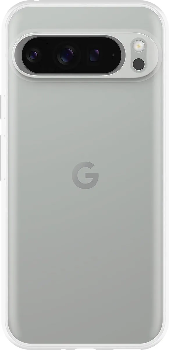 Just in Case Google Pixel 9 Pro XL Hoesje Siliconen - Transparant - afbeelding 6 van 6