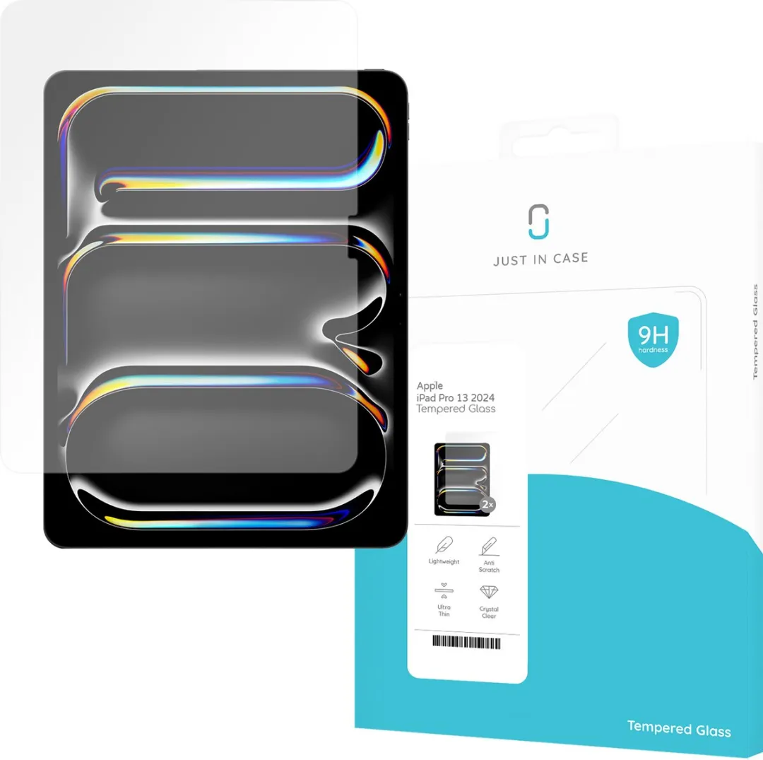 Just in Case iPad Pro 13 Screenprotector Glas