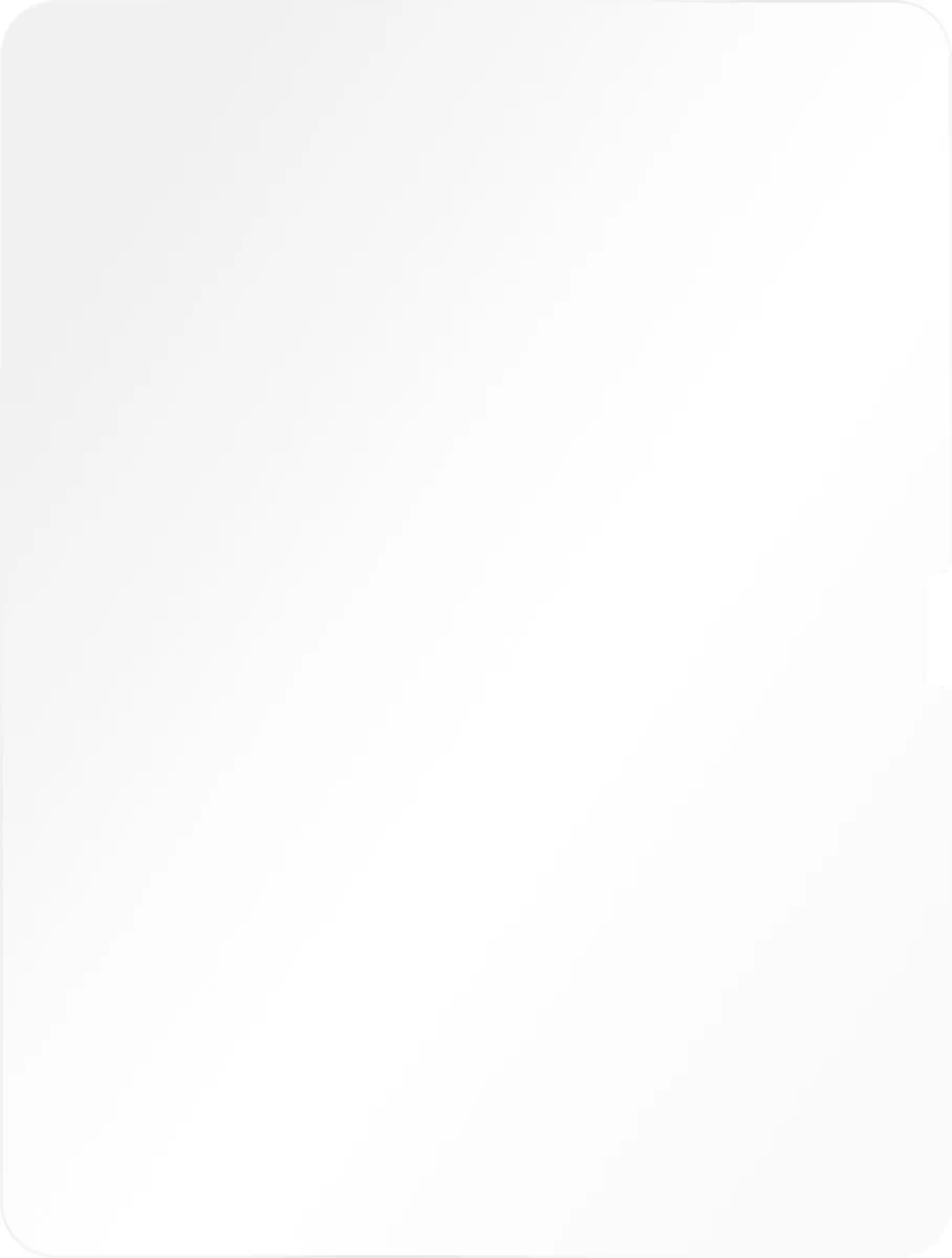 Just in Case iPad Pro 13 Screenprotector Glas - 2 Stuks