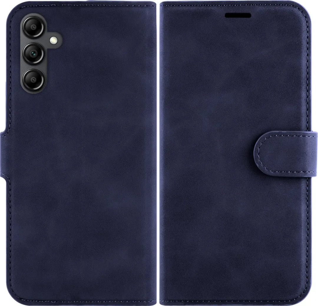 Just in Case Hoesje Samsung Galaxy A34 - 4 Pasjes Blauw