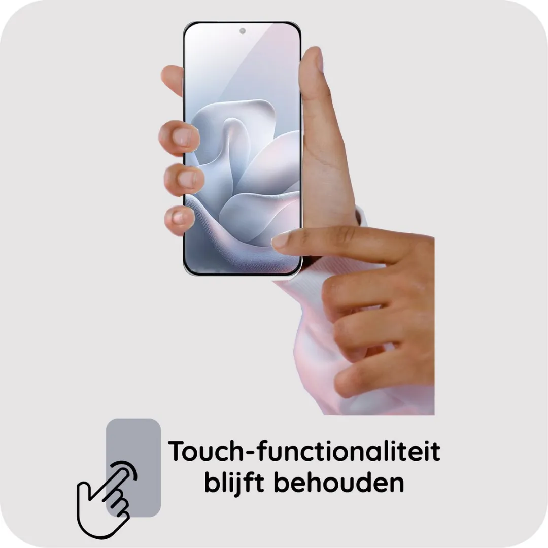 Just in Case Screenprotector Motorola Edge 70 Fusion - Full Cover Gehard Glas