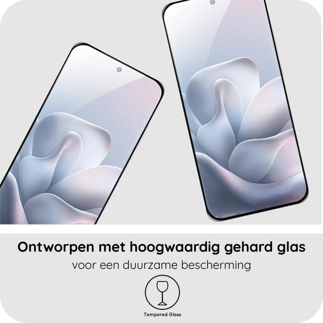 Just in Case Screenprotector Motorola Edge 70 Fusion - Full Cover Gehard Glas
