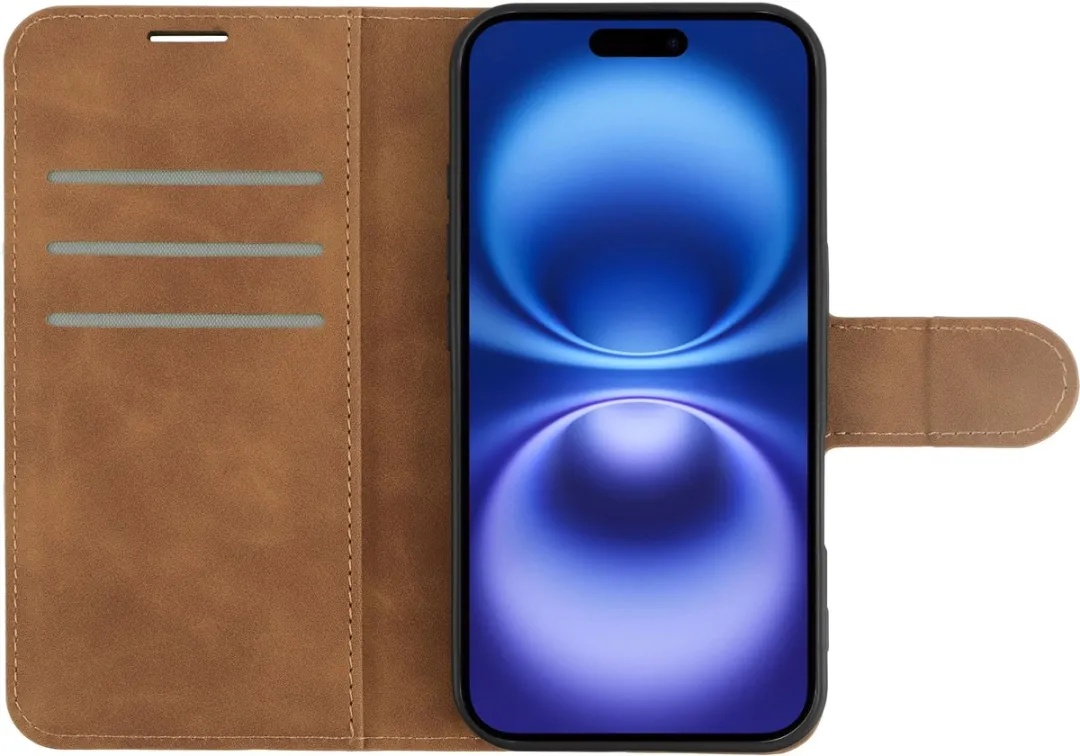 Just in Case iPhone 16 Hoesje 8332486 - Bruin