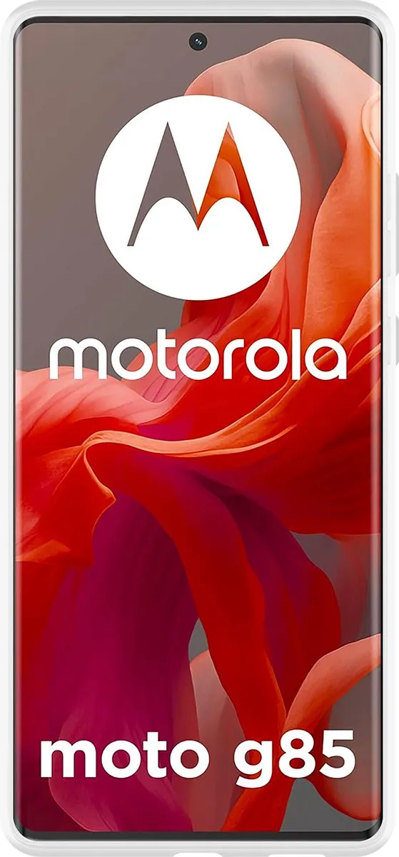 Just in Case Moto G85 Siliconen Hoesje - Transparant - MPN 8334169 - afbeelding 6 van 6
