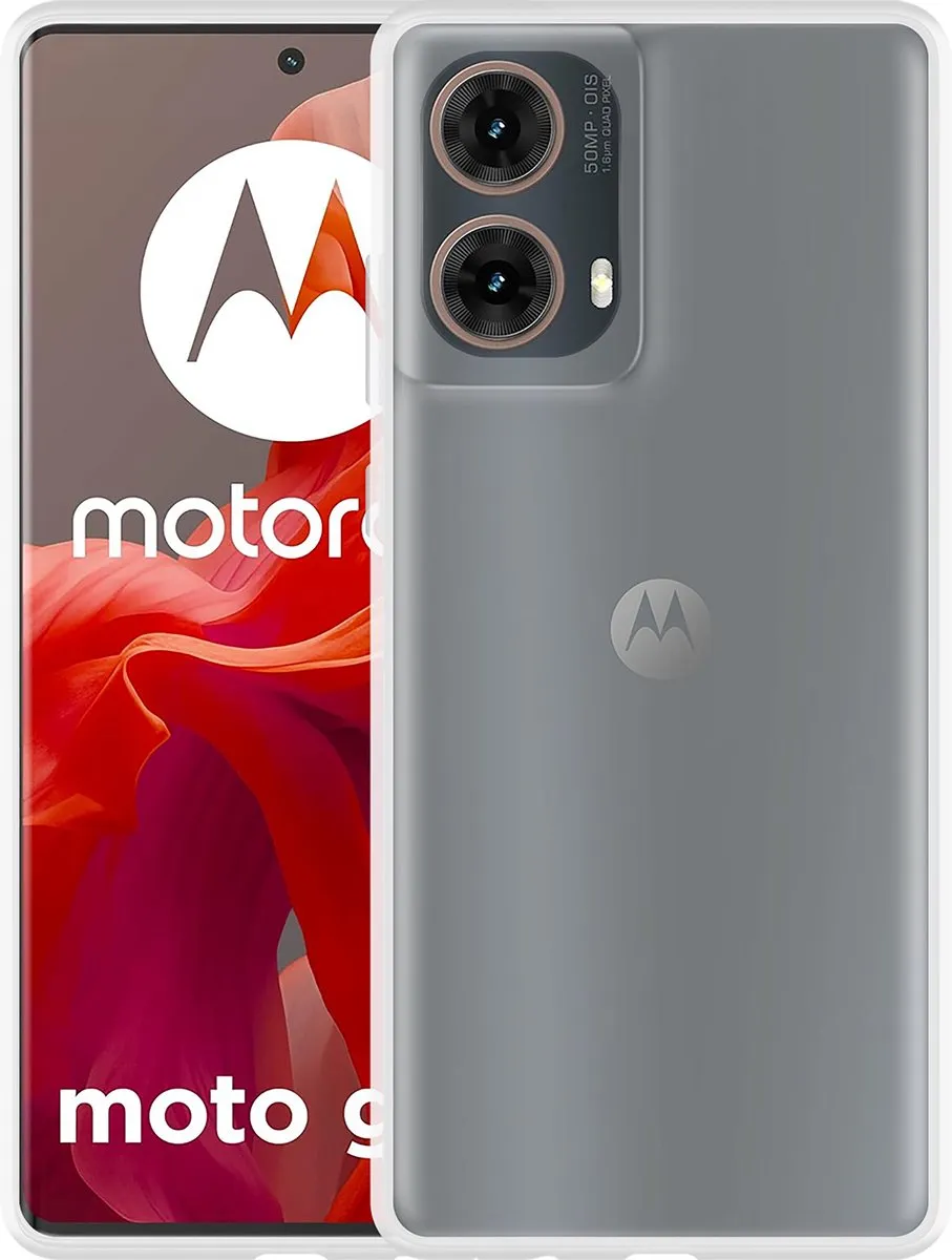 Just in Case Moto G85 Siliconen Hoesje - Transparant - MPN 8334169