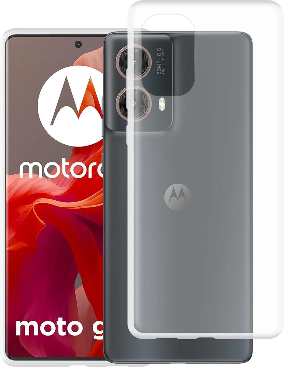 Just in Case Moto G85 Siliconen Hoesje