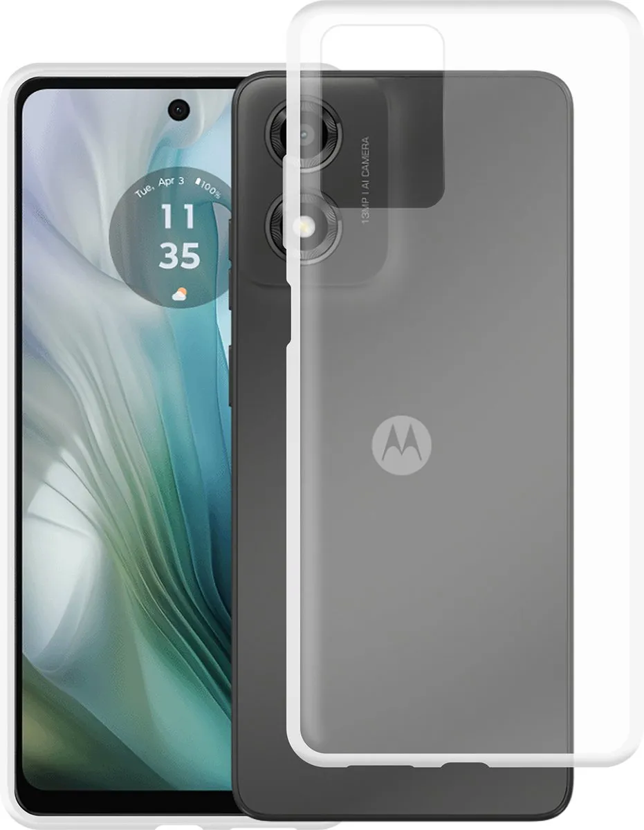 Just in Case Moto E14 Siliconen Hoesje