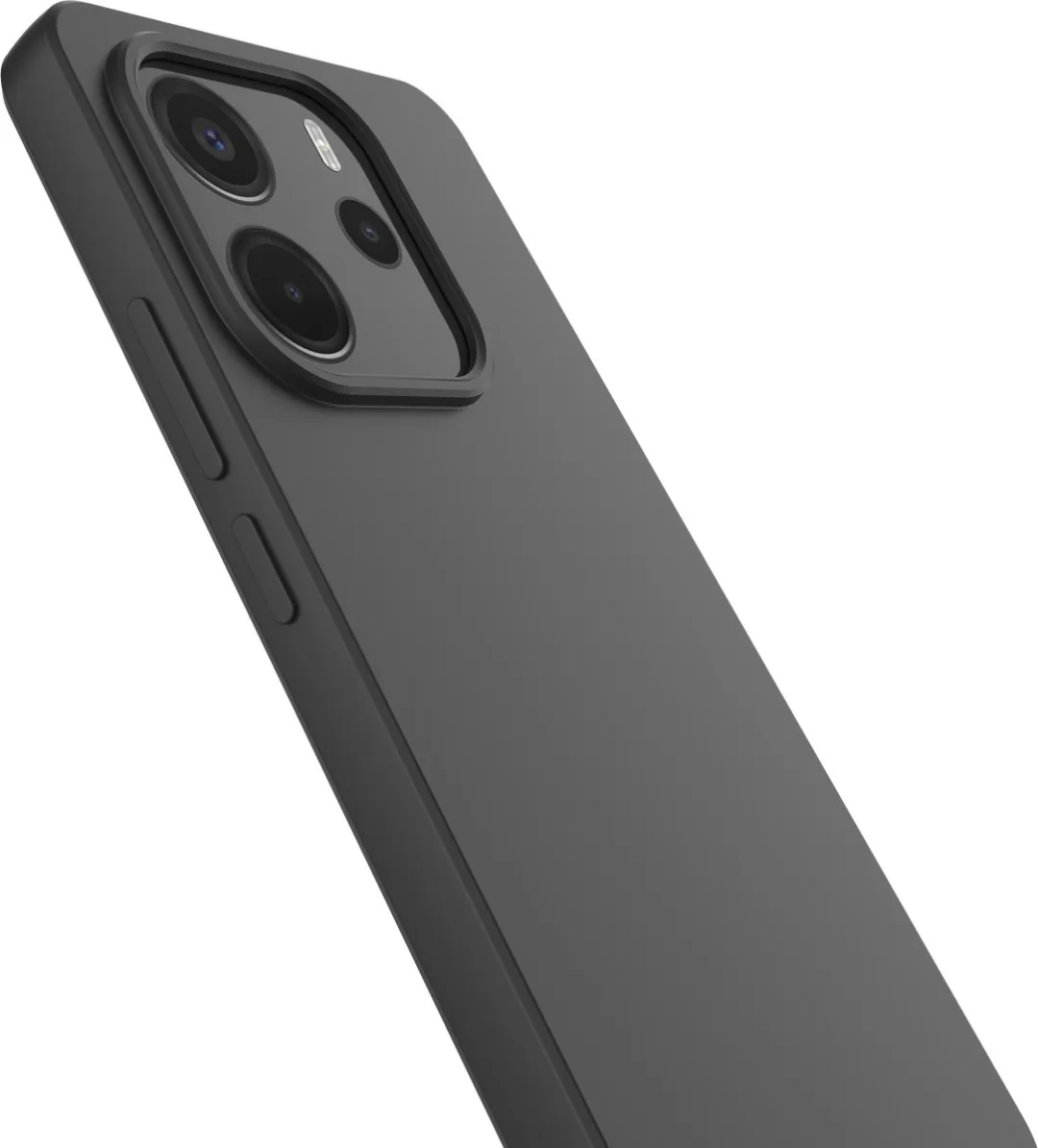 Just in Case Hoesje Xiaomi Redmi Note 14 - Siliconen - Zwart