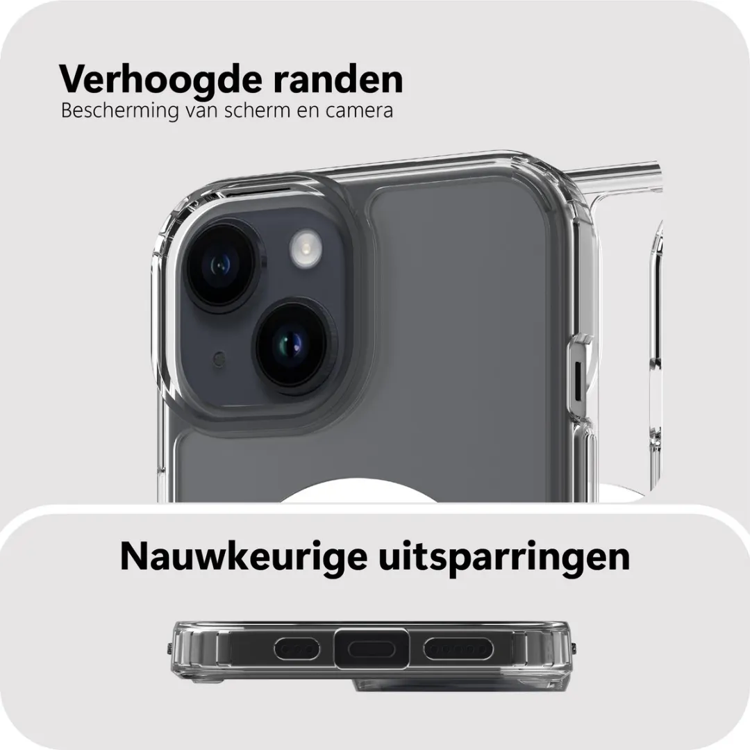 Just in Case iPhone 15 Hoesje MAP2438AE0 - Transparant